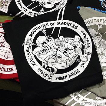 Mouthfuls of Madness Ramen House Tee